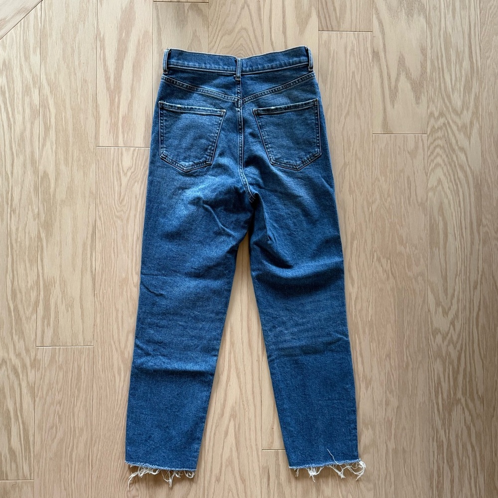 Express Super High Rise Mom Jean - Picture 2 of 3
